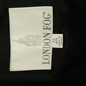 Men's London Fog Raincoat for all-weather.